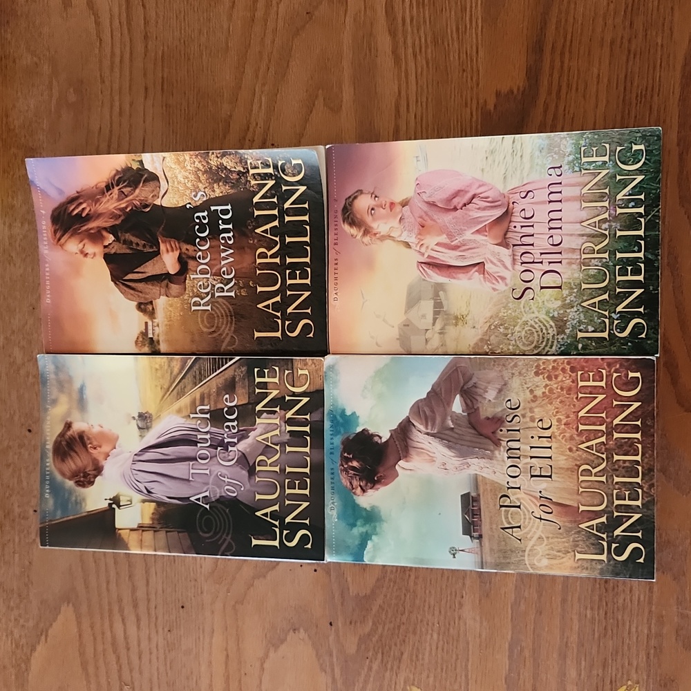 Set of 4 Inspirational Historical Romance Novels